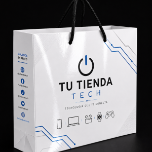 SB219 - Shopping bag Mediana 8.85 ″x 8.85 ″x 3.5″