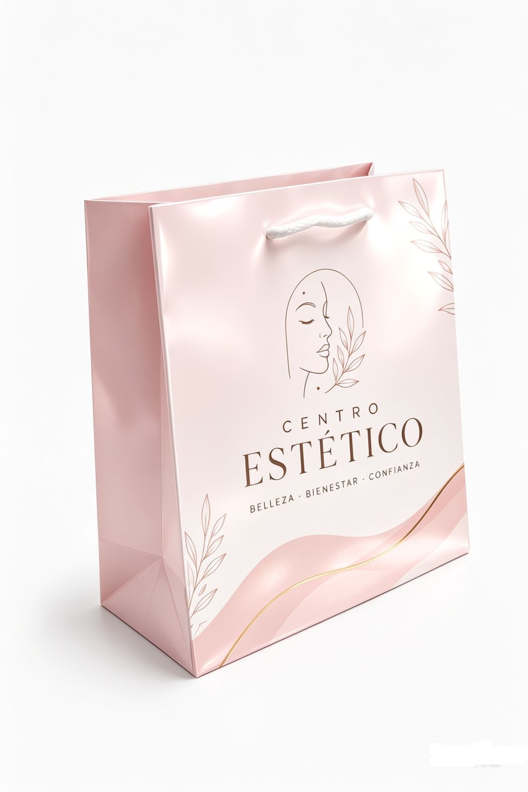 SB217 - Shopping bag Pequeña 7 ″x 7 ″x 3.8″ - Imagen 2