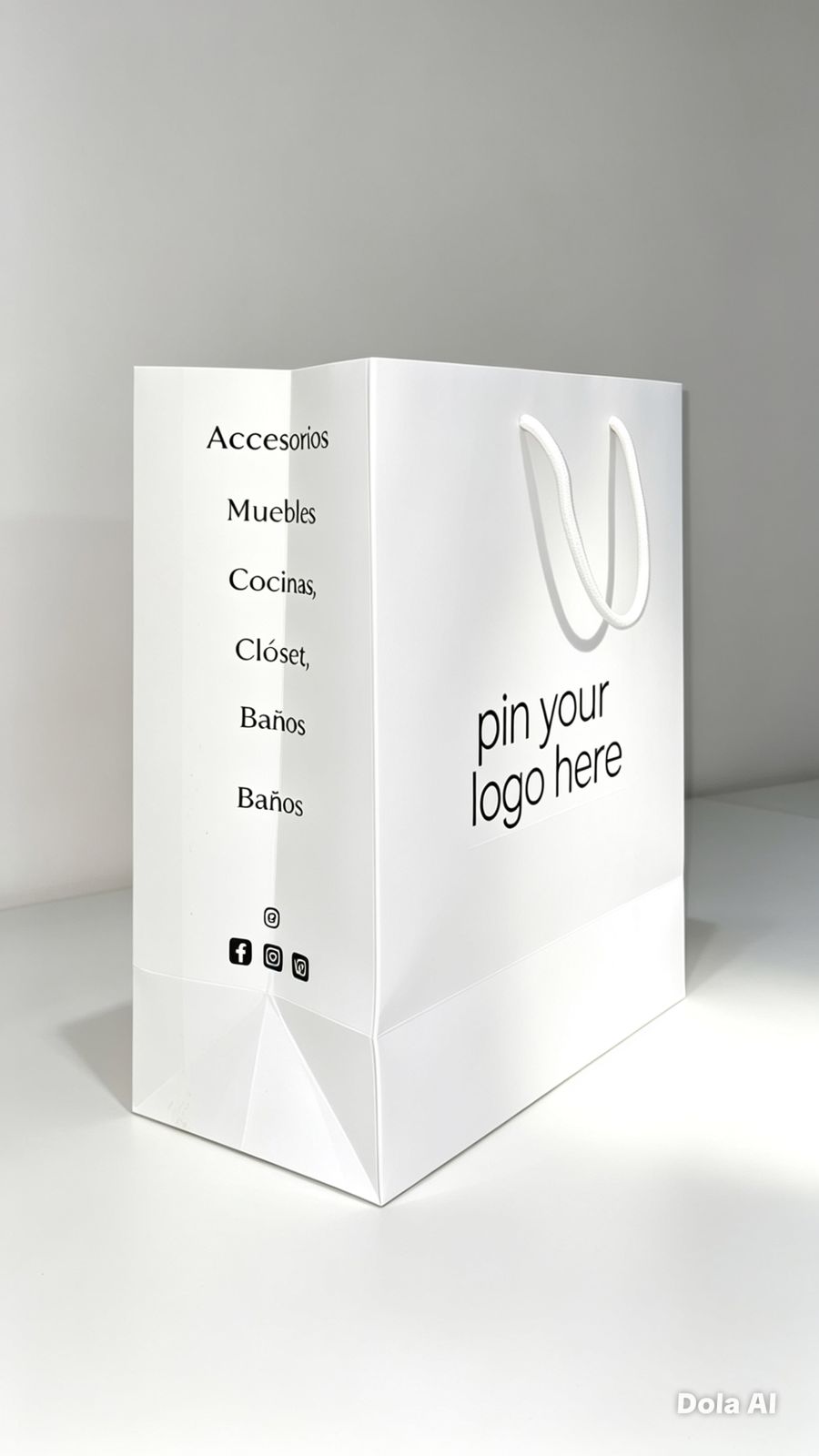 SB230 - SHOPPING BAG 12" X 12" X 5.5" - Imagen 2